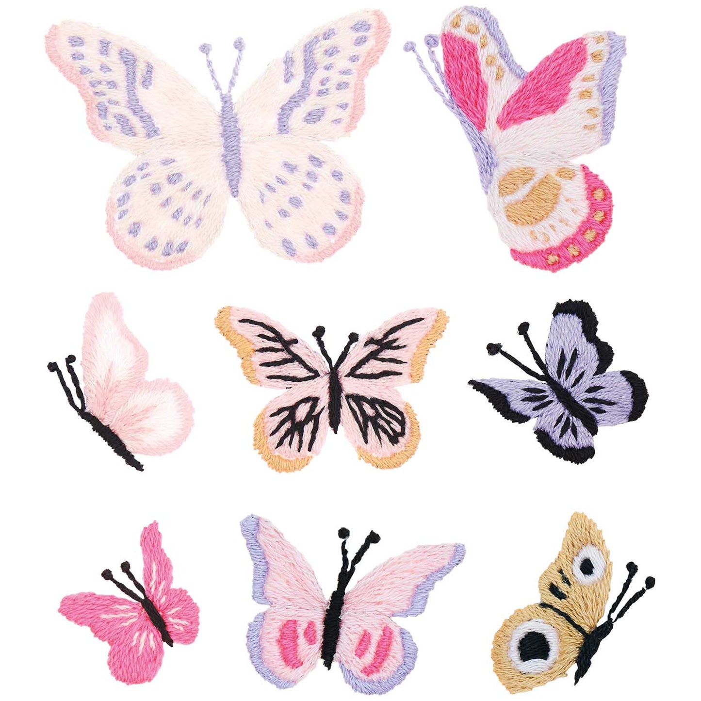Rico Design - Stick and Stitch Embroidery Kit - Pre-Drawn