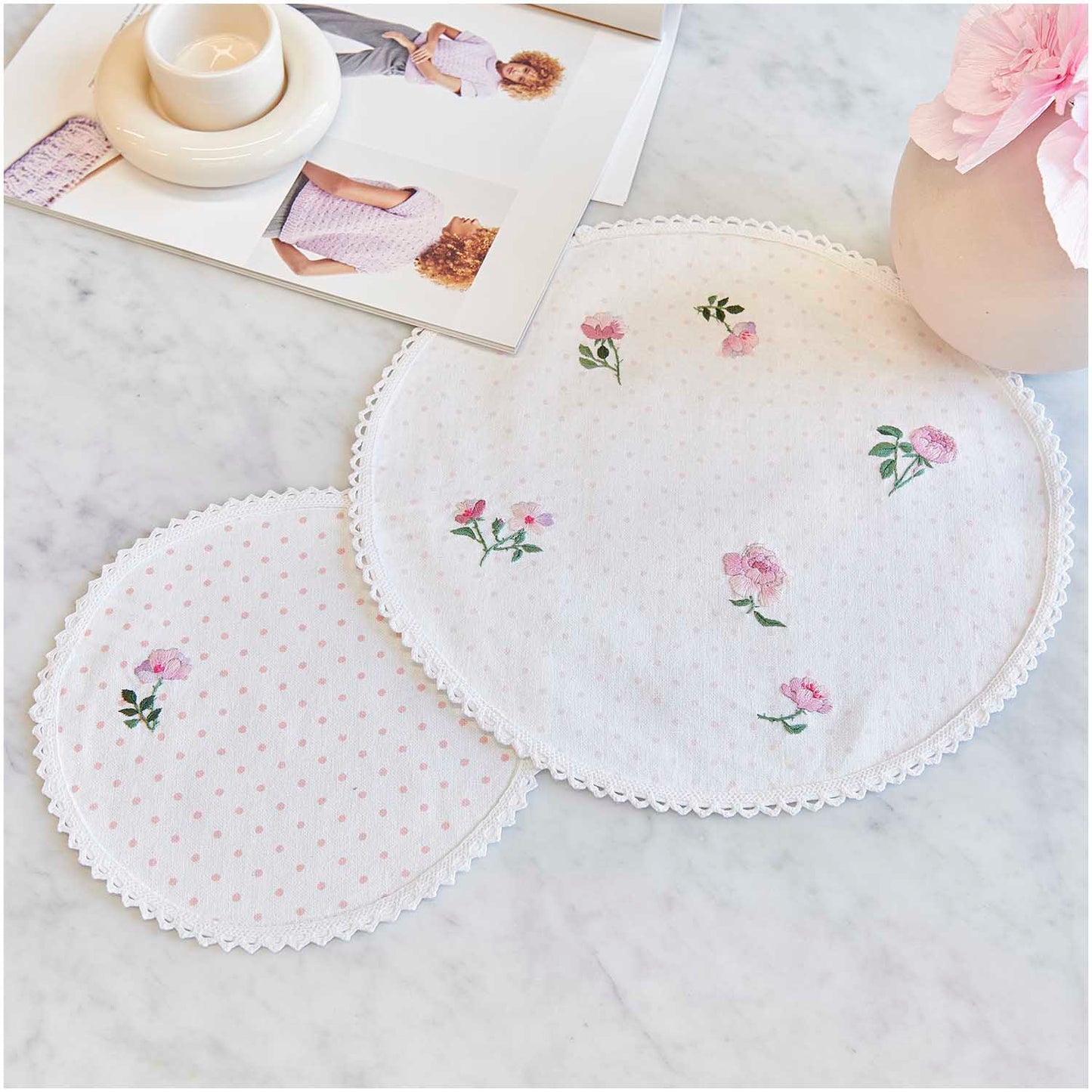 Rico Design - Stick and Stitch Embroidery Kit - Pre-Drawn