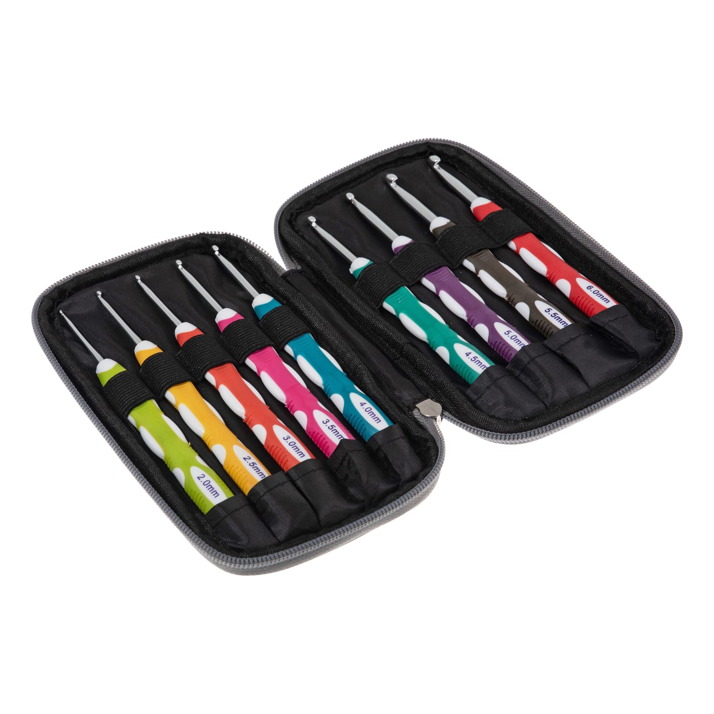Milward Crochet Hook Set in Zip Case Sizes 2.00mm-6.00mm