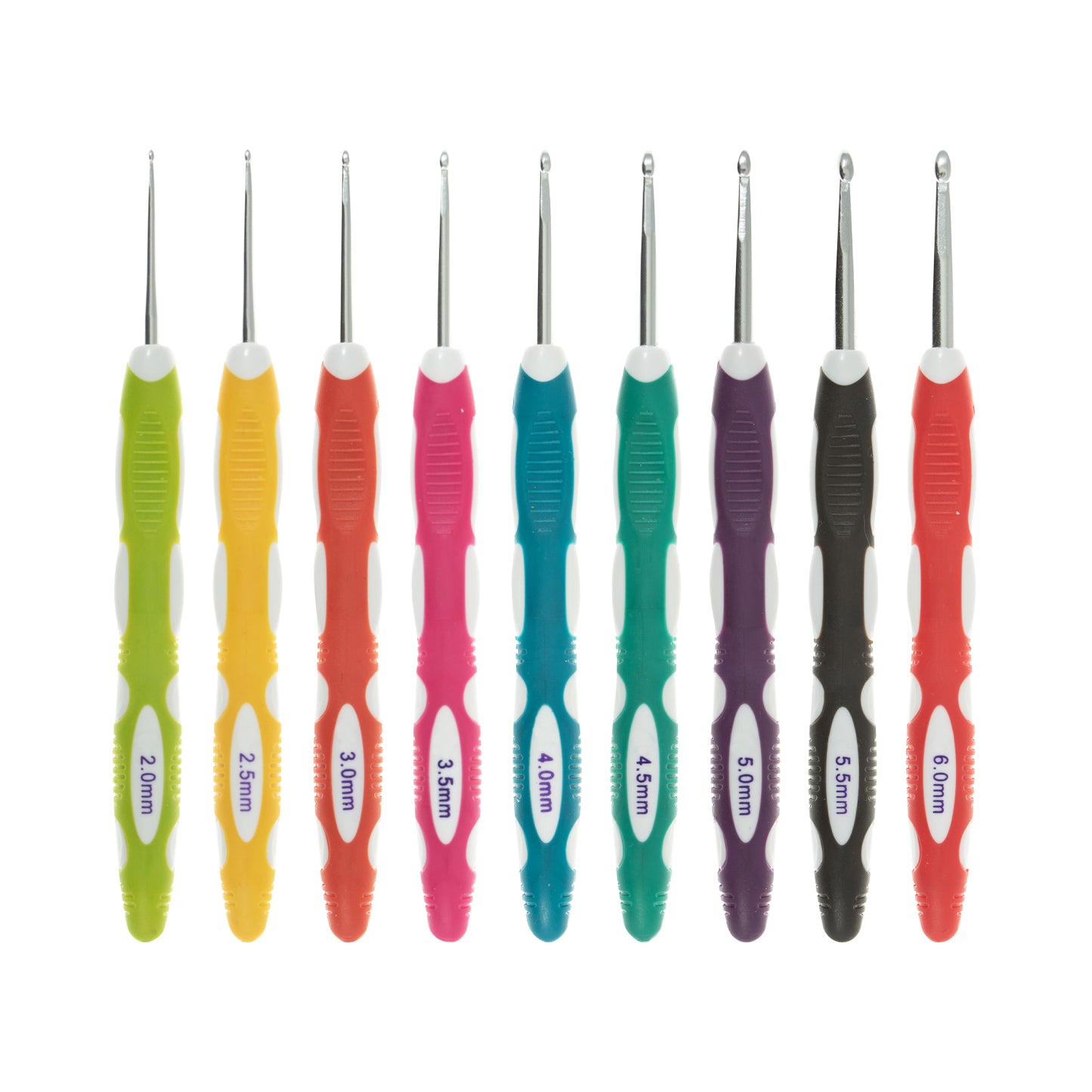 Milward Crochet Hook Set in Zip Case Sizes 2.00mm-6.00mm