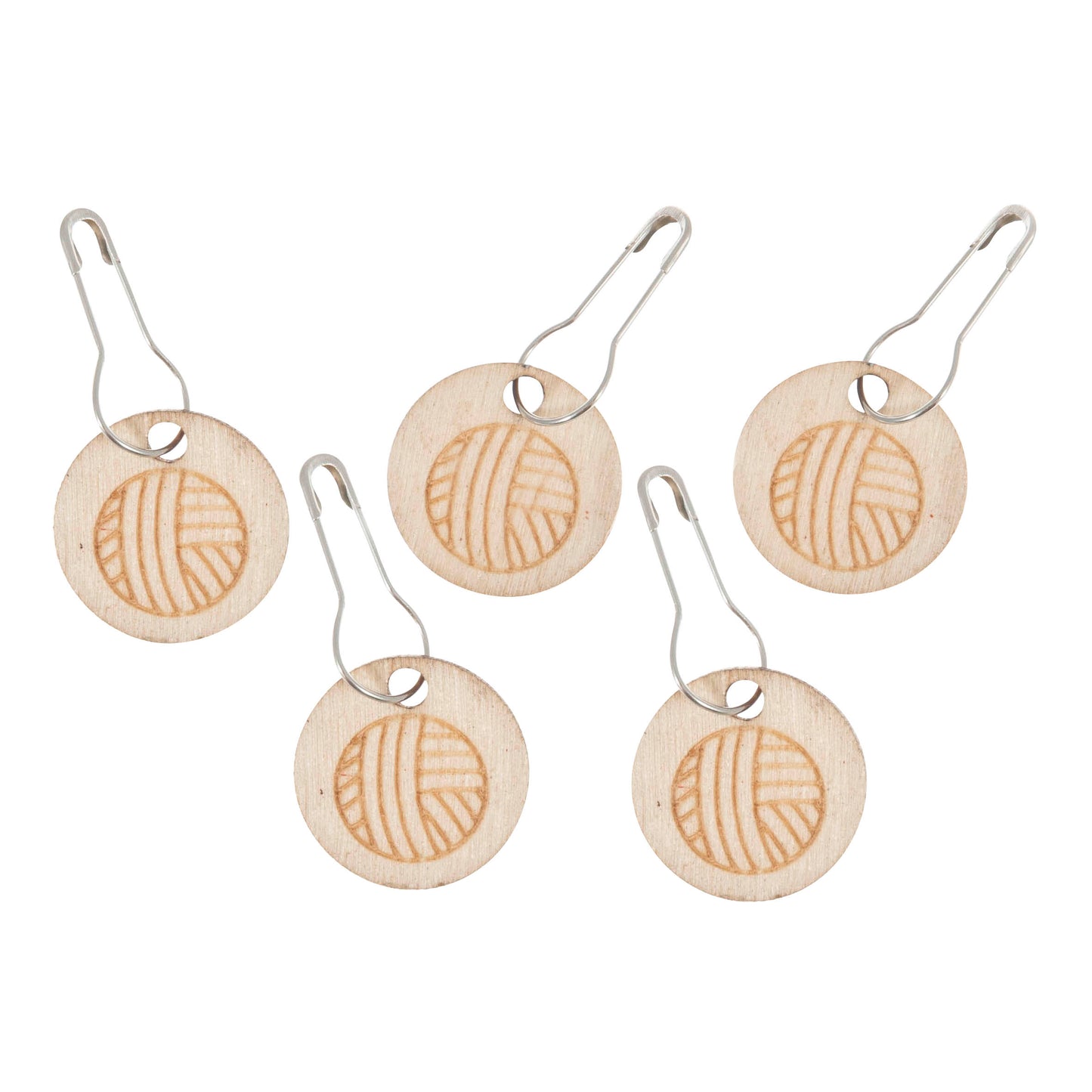 Wooden Stitch Markers: