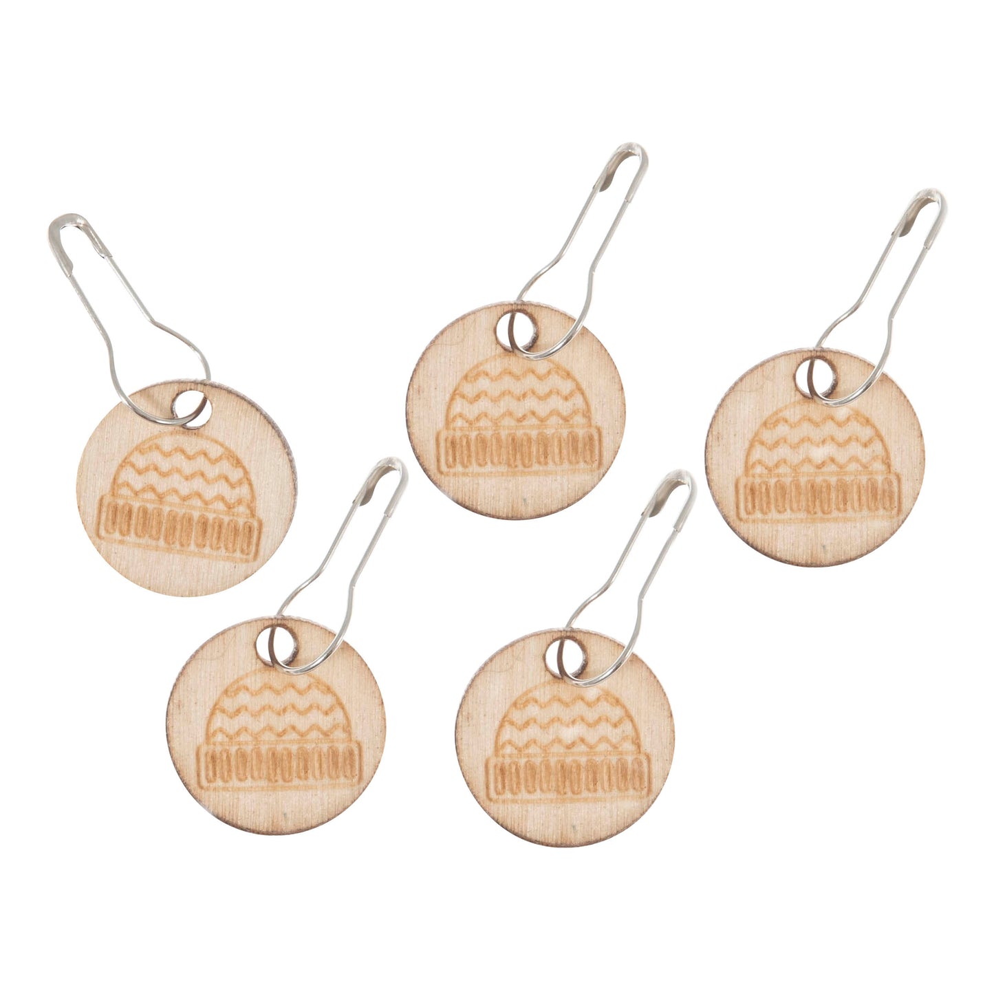 Wooden Stitch Markers: