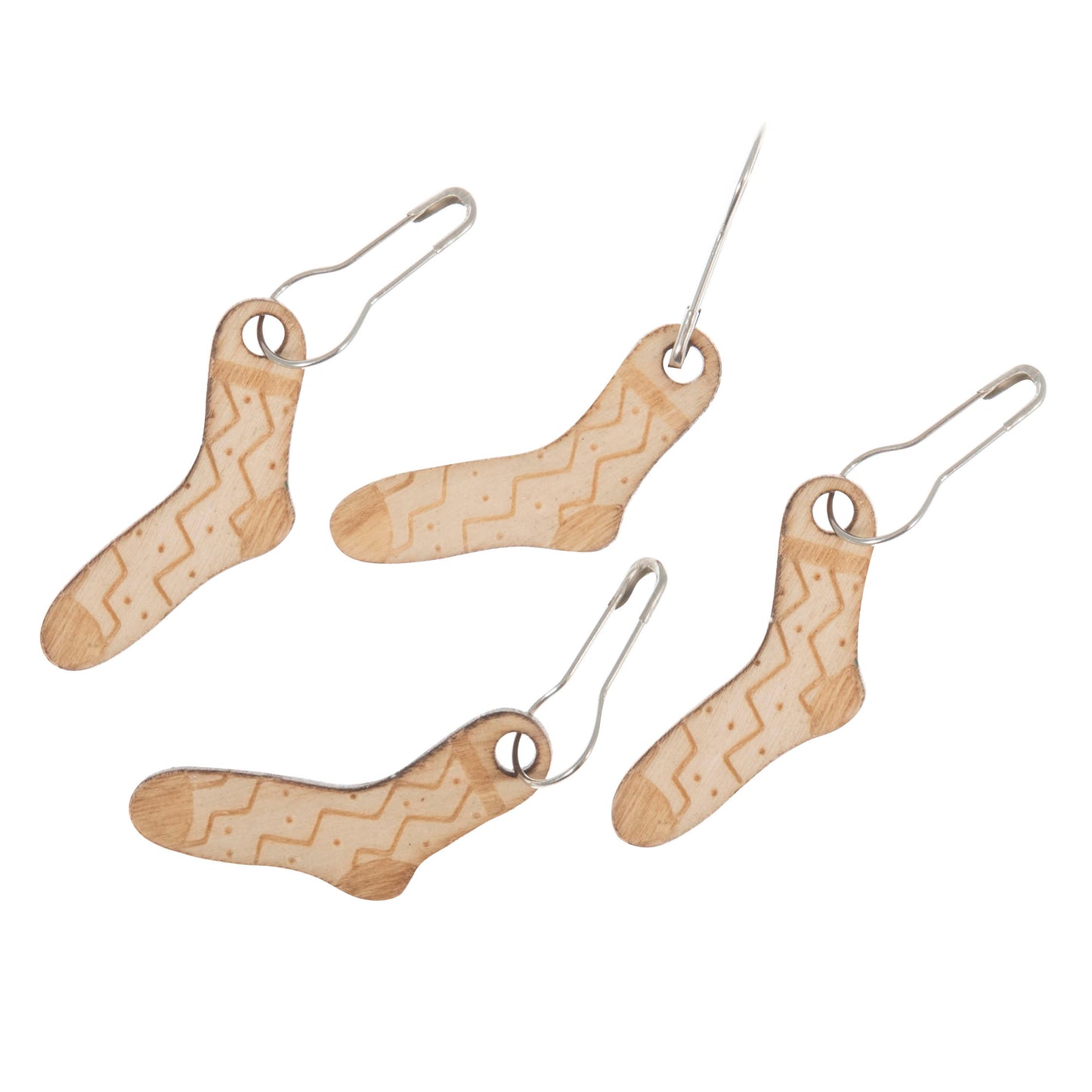 Wooden Stitch Markers: