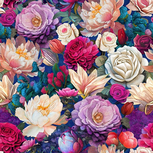 Blank Quilting - Night Garden Digital Print🔵