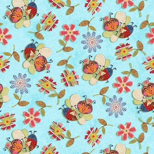EQS - Bug Bliss by Sue Reeves FREE QUILT PATTERN