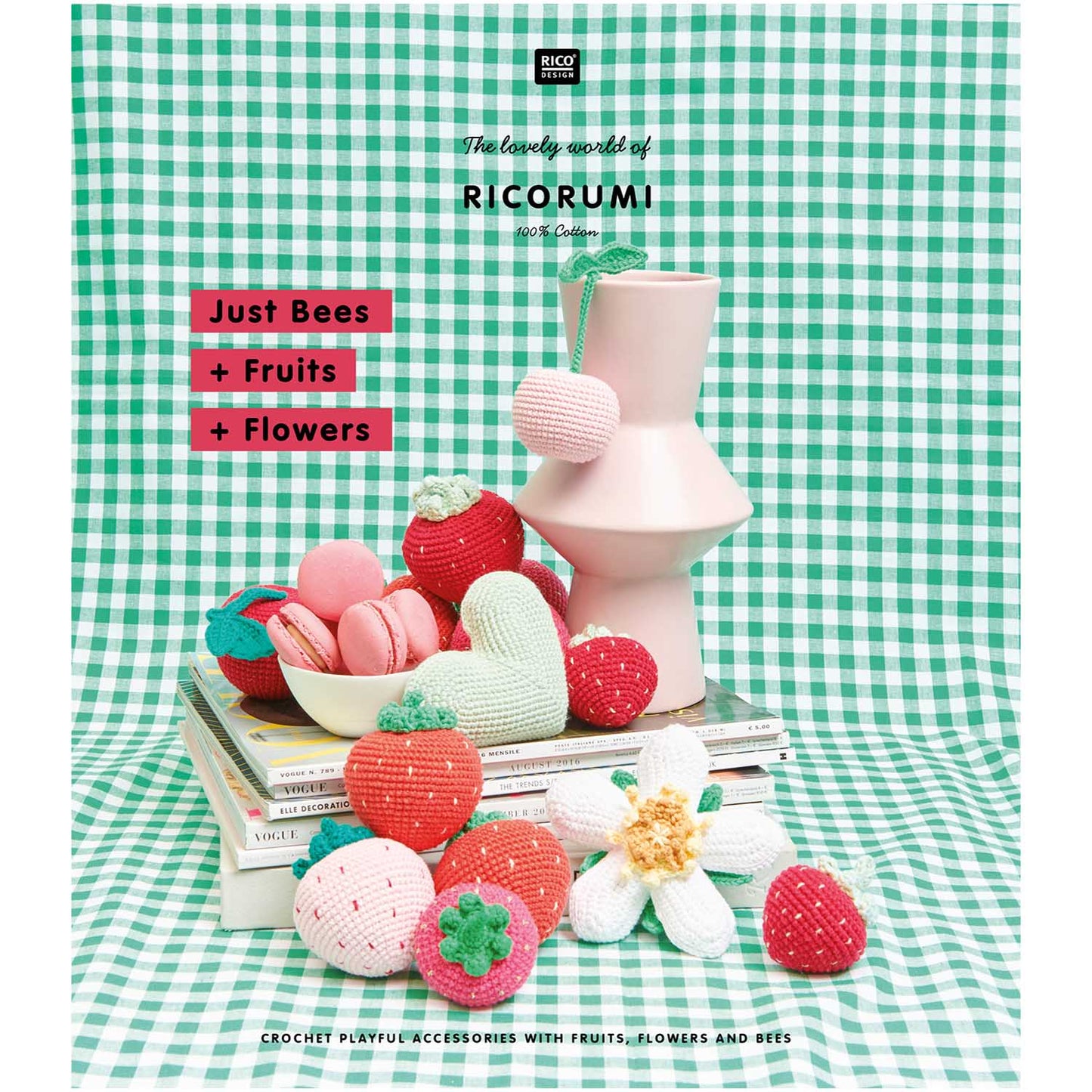 The Lovely World of Ricorumi: Just Bees + Fruits + Flowers