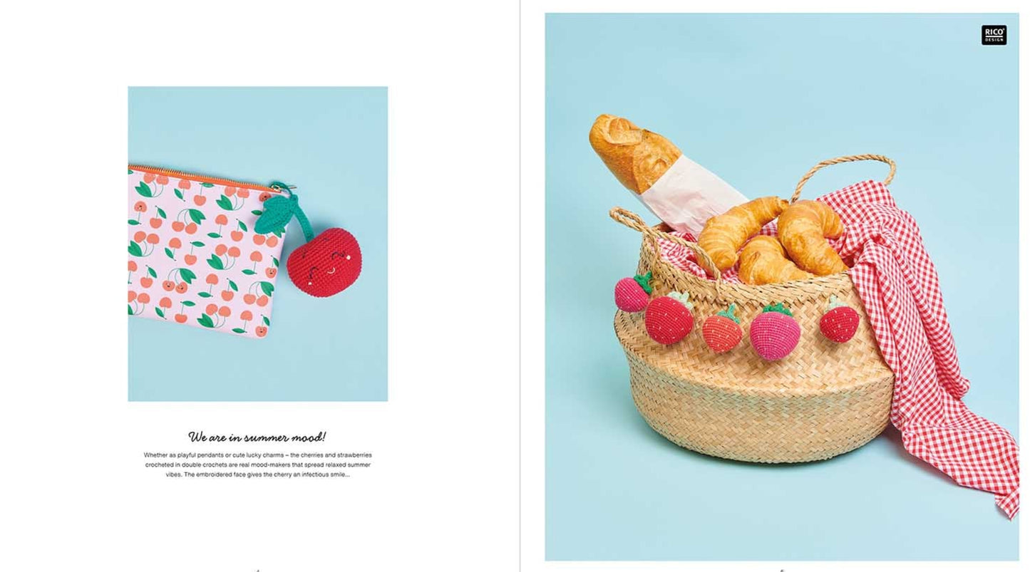 The Lovely World of Ricorumi: Just Bees + Fruits + Flowers