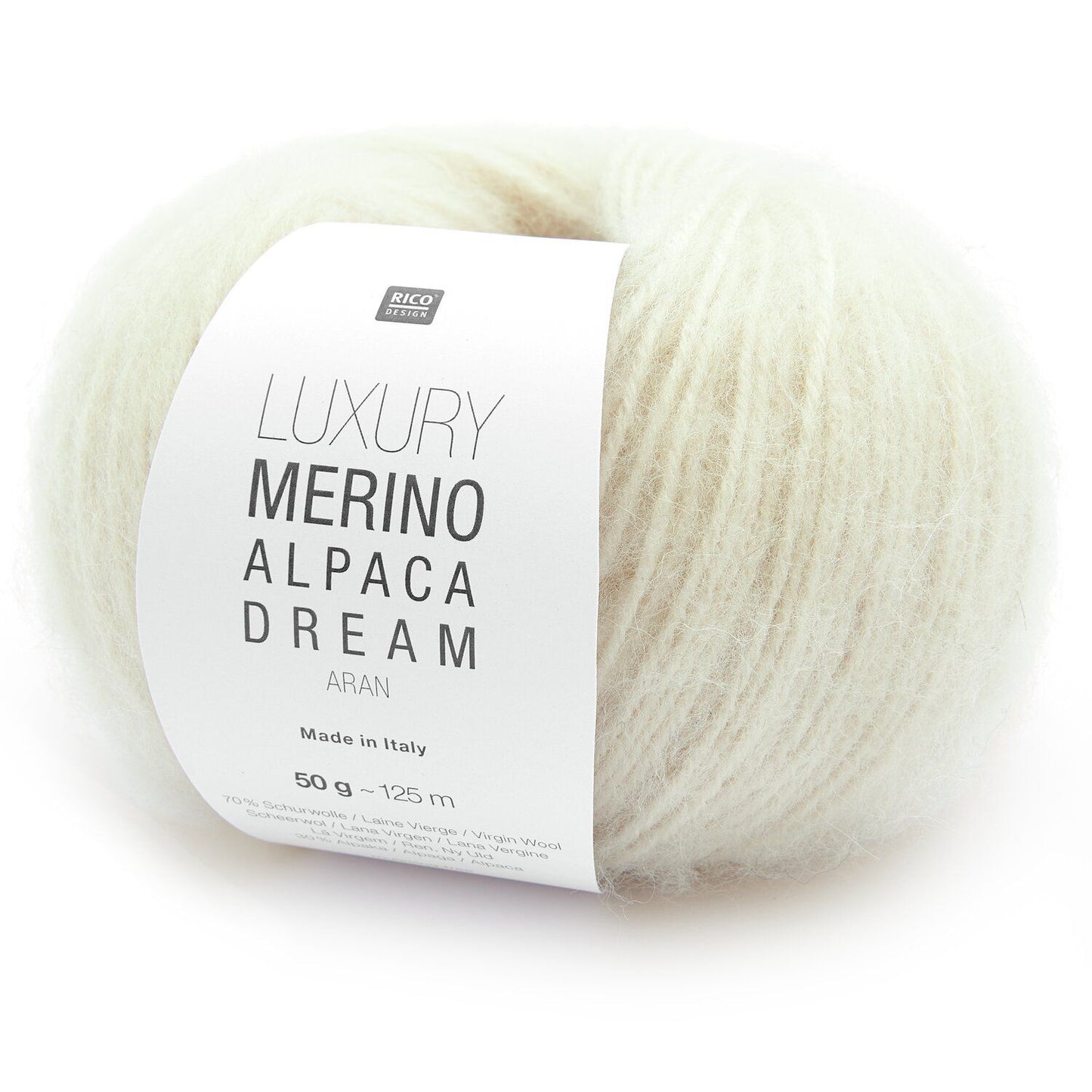 Luxury Merino Alpaca Dream Aran By Rico