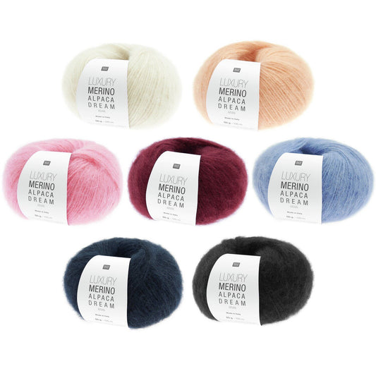 Luxury Merino Alpaca Dream Aran By Rico