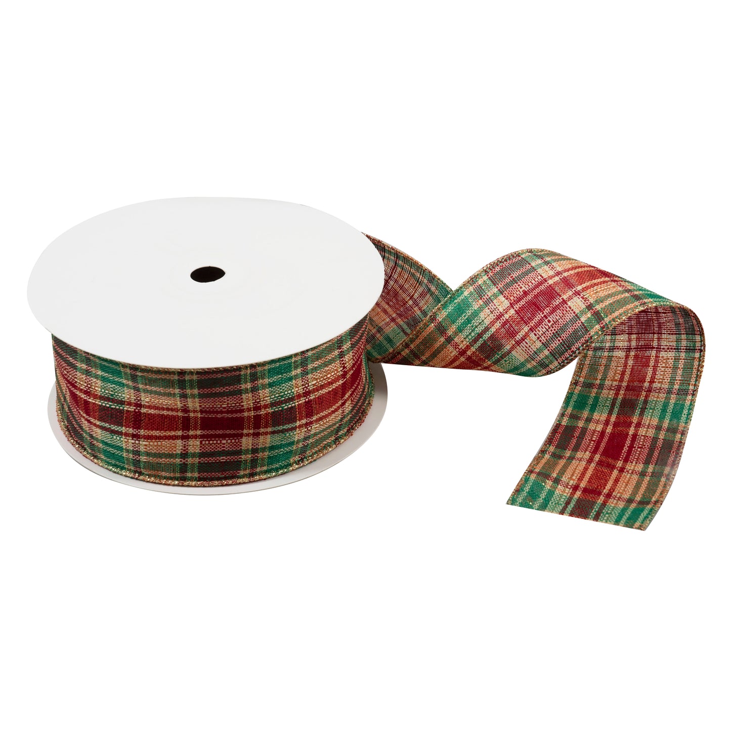 Premium Wire Edge Christmas Ribbon - 63mm