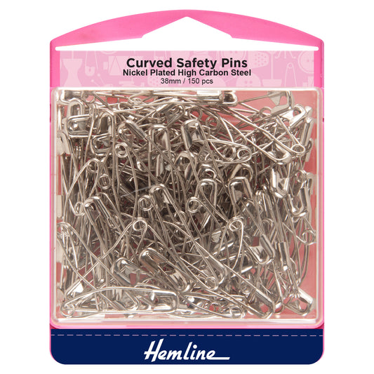 Hemline - Curved Safety Pin