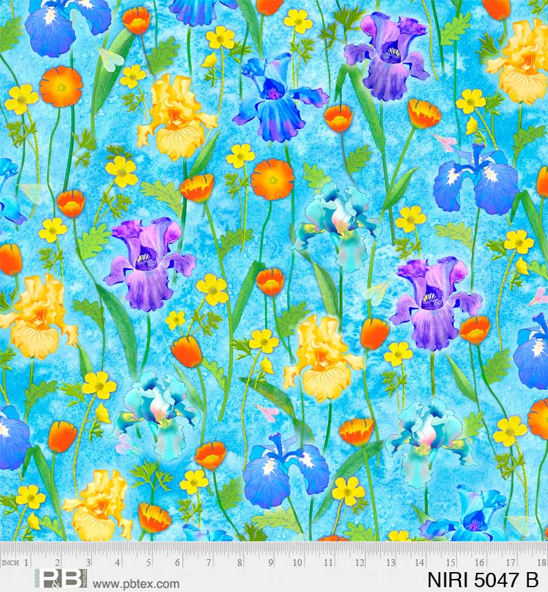 P&B Textiles - Nature's Iris by Teresa Ascone