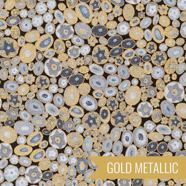 Robert Kaufman- Gustav Klimt Metallic Designs