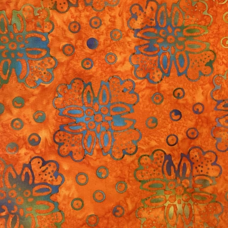 Kingfisher Fabrics - Stamped Batiks