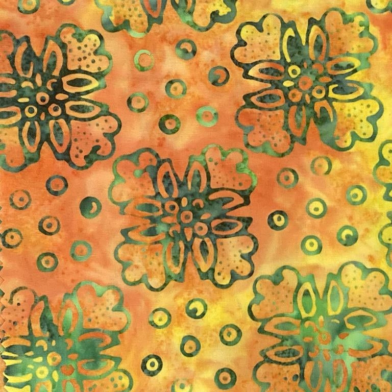 Kingfisher Fabrics - Stamped Batiks
