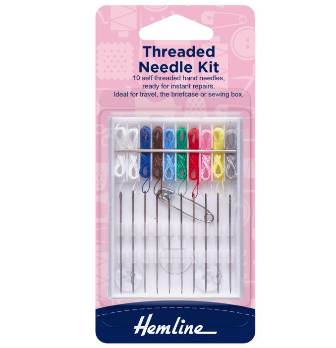Threaded needle kit