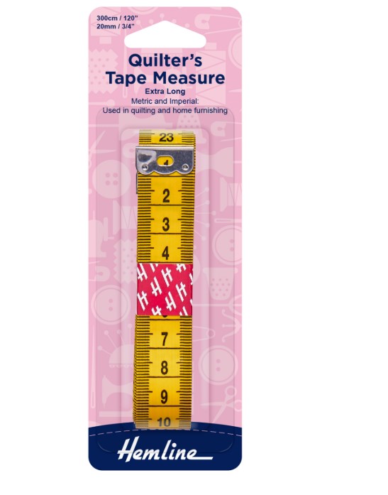 Hemline - Quilters Tape Meassure
