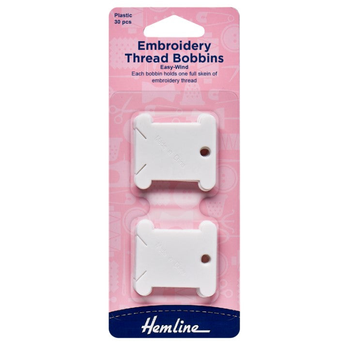 Embroidery thread bobbins -plastic