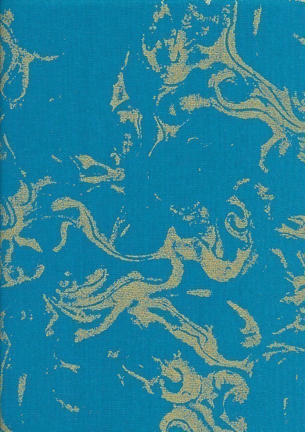 Fabric Freedom - - Gilded Swirl FF295 Col 5🔵