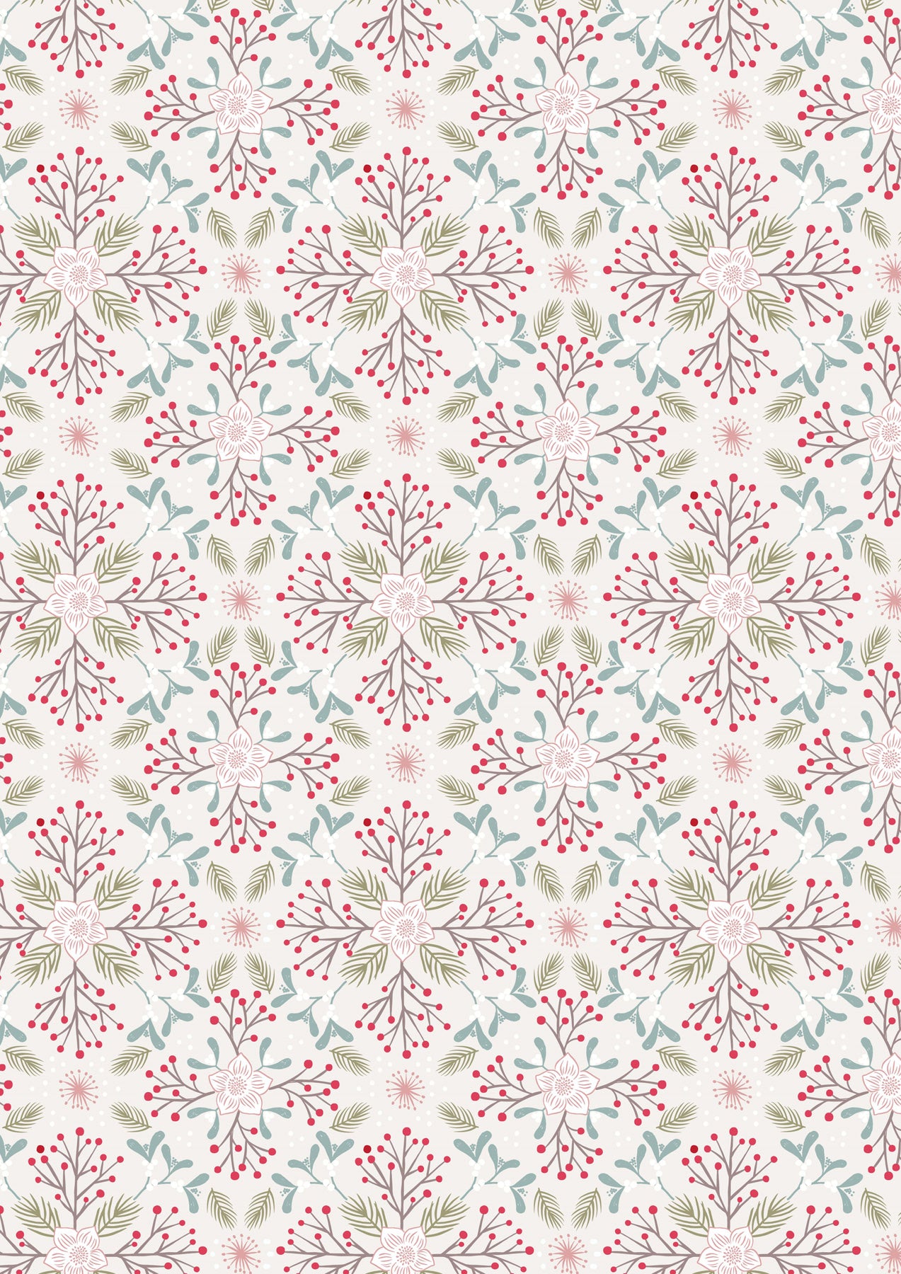 Lewis & Irene - Winter in Bluebell Wood Flannel