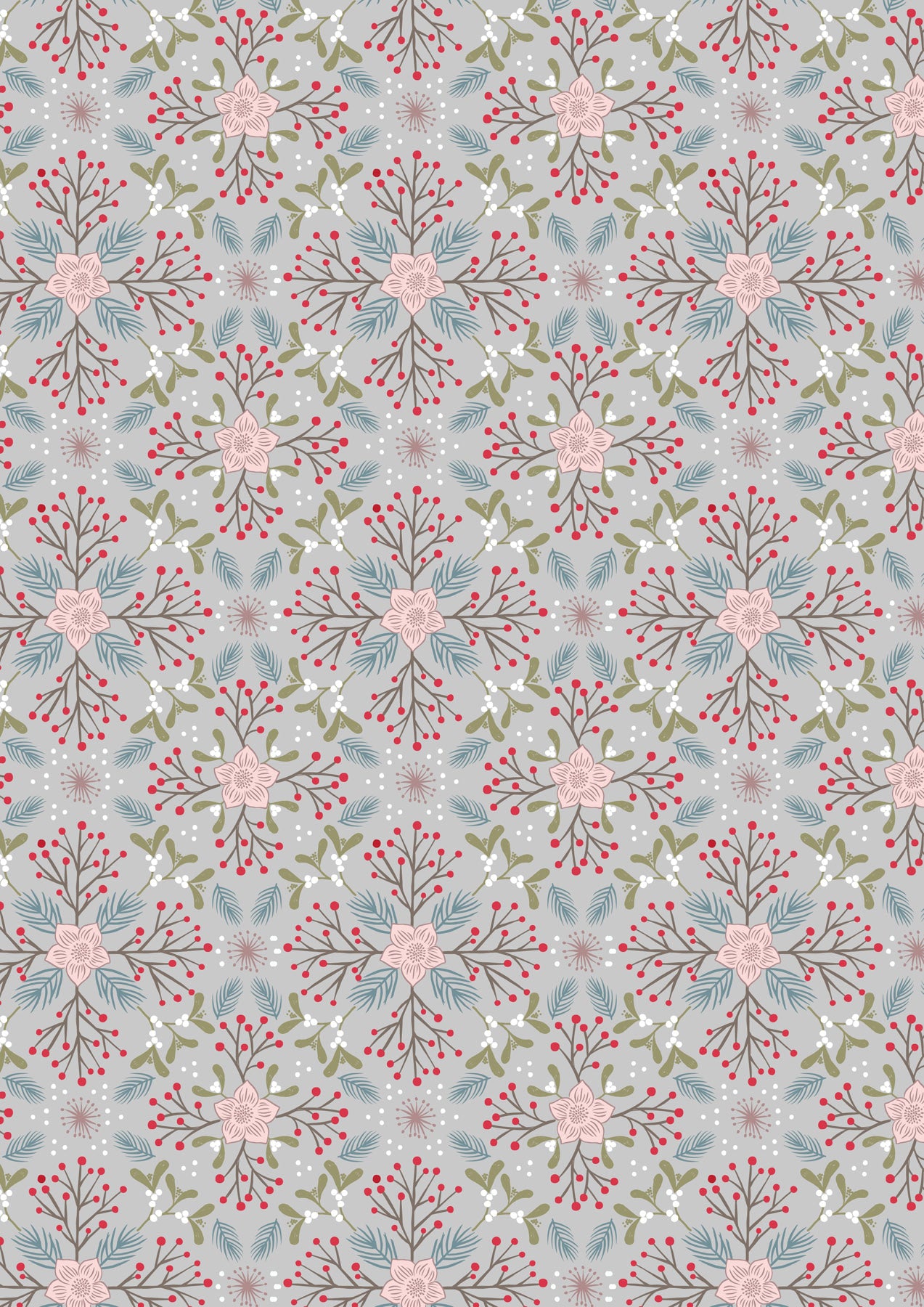 Lewis & Irene - Winter in Bluebell Wood Flannel