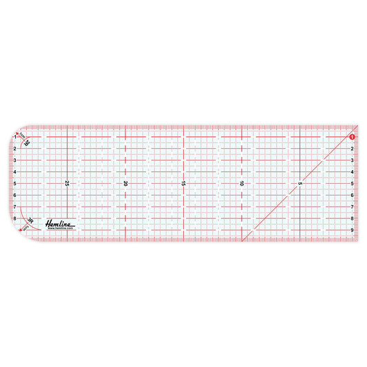 Hemline Ironing Ruler 10x30cm