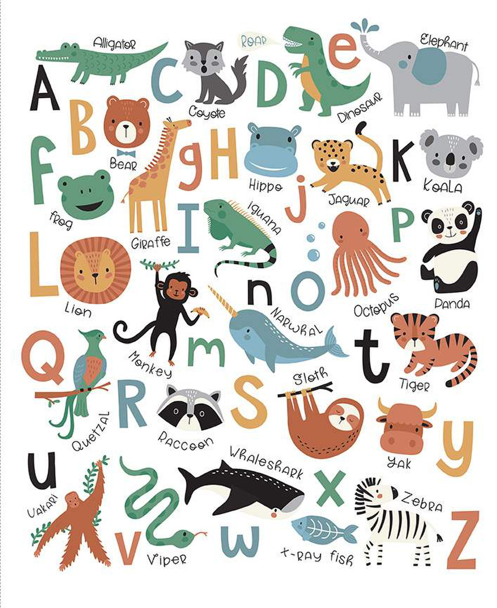 Riley Blake Designs - Alphabet Zoo