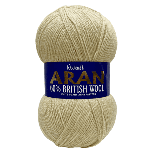 * Woolcraft Aran 60% British Wool