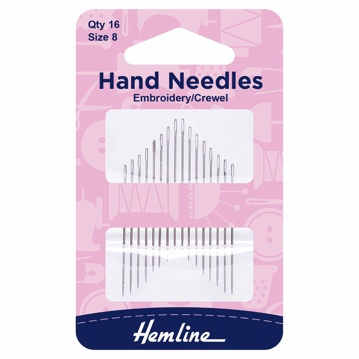 Hemline - Hand Sewing Needles - Select Option