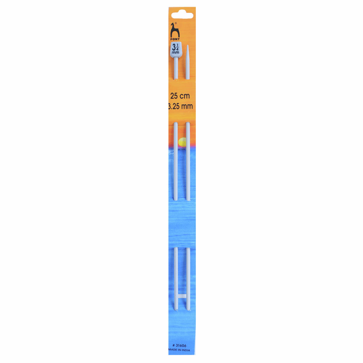 Pony - Straight Knitting Needles