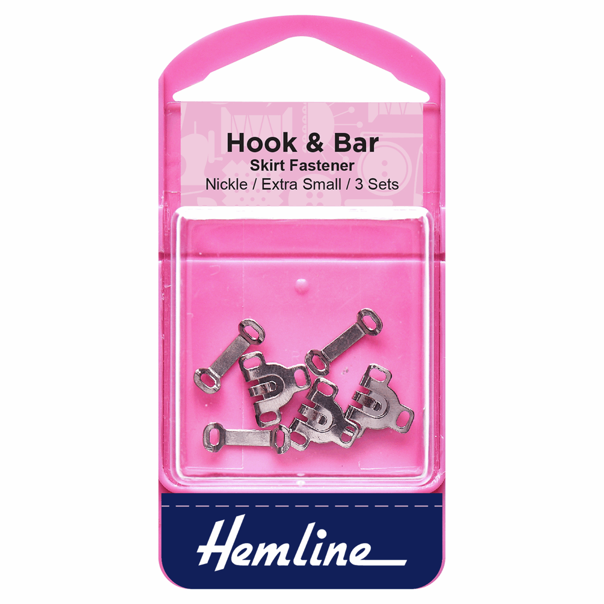 Hemline - Skirt Hook and Bar Fasteners