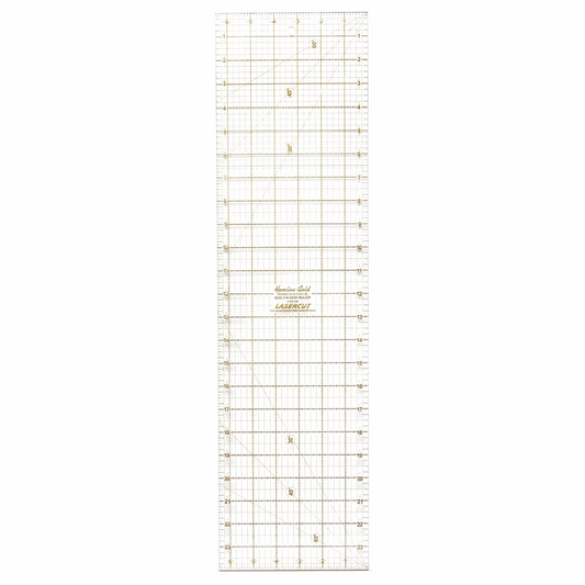 Hemline Gold Quilting Ruler