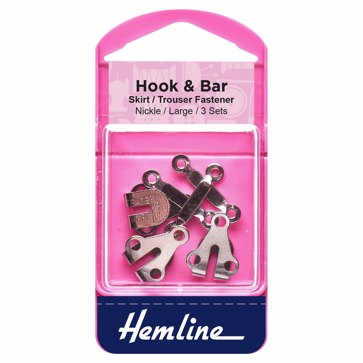 Hemline - Skirt Hook and Bar Fasteners