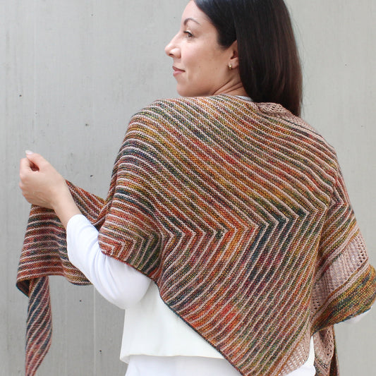 Malabrigo Knit Along - The Orienta Shawl