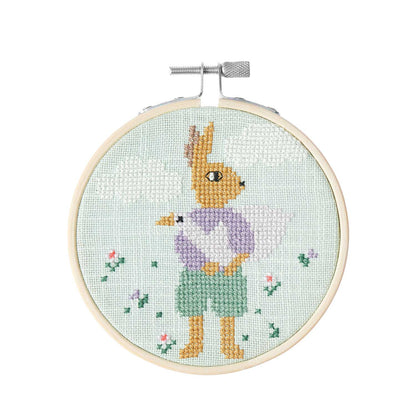Rico Design - Stick and Stitch Embroidery Kit - Pre-Drawn