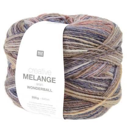 Rico Creative Melange Aran Wonderball