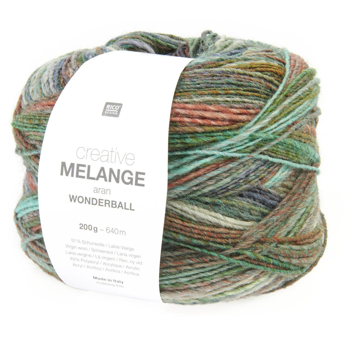 Rico Creative Melange Aran Wonderball
