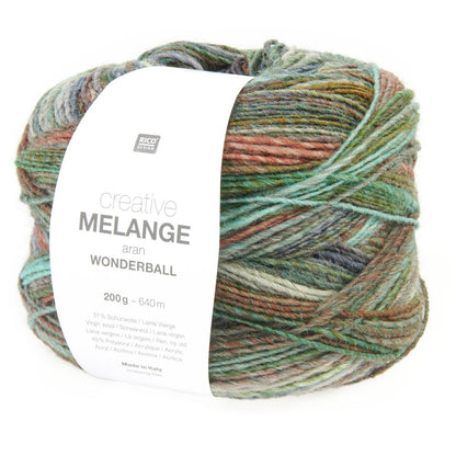 Rico Creative Melange Aran Wonderball