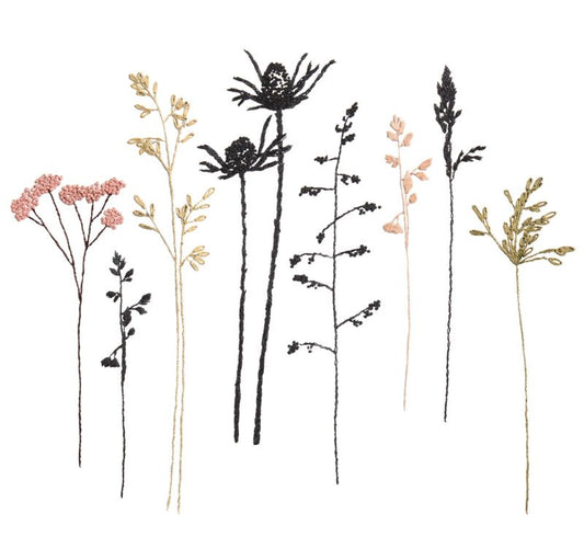 Stick & Stitch Flowers and  Grass Pack XL