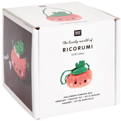Ricorumi Crochet Kit : Halloween Pumpkin