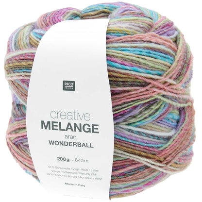 Rico Creative Melange Aran Wonderball