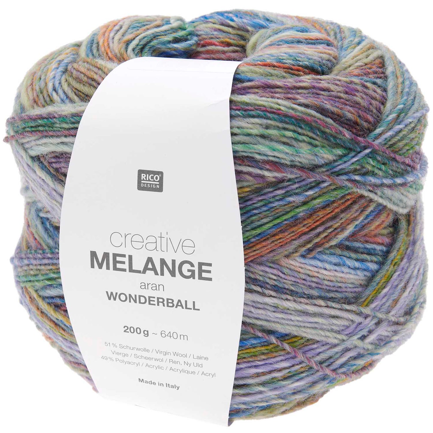 Rico Creative Melange Aran Wonderball