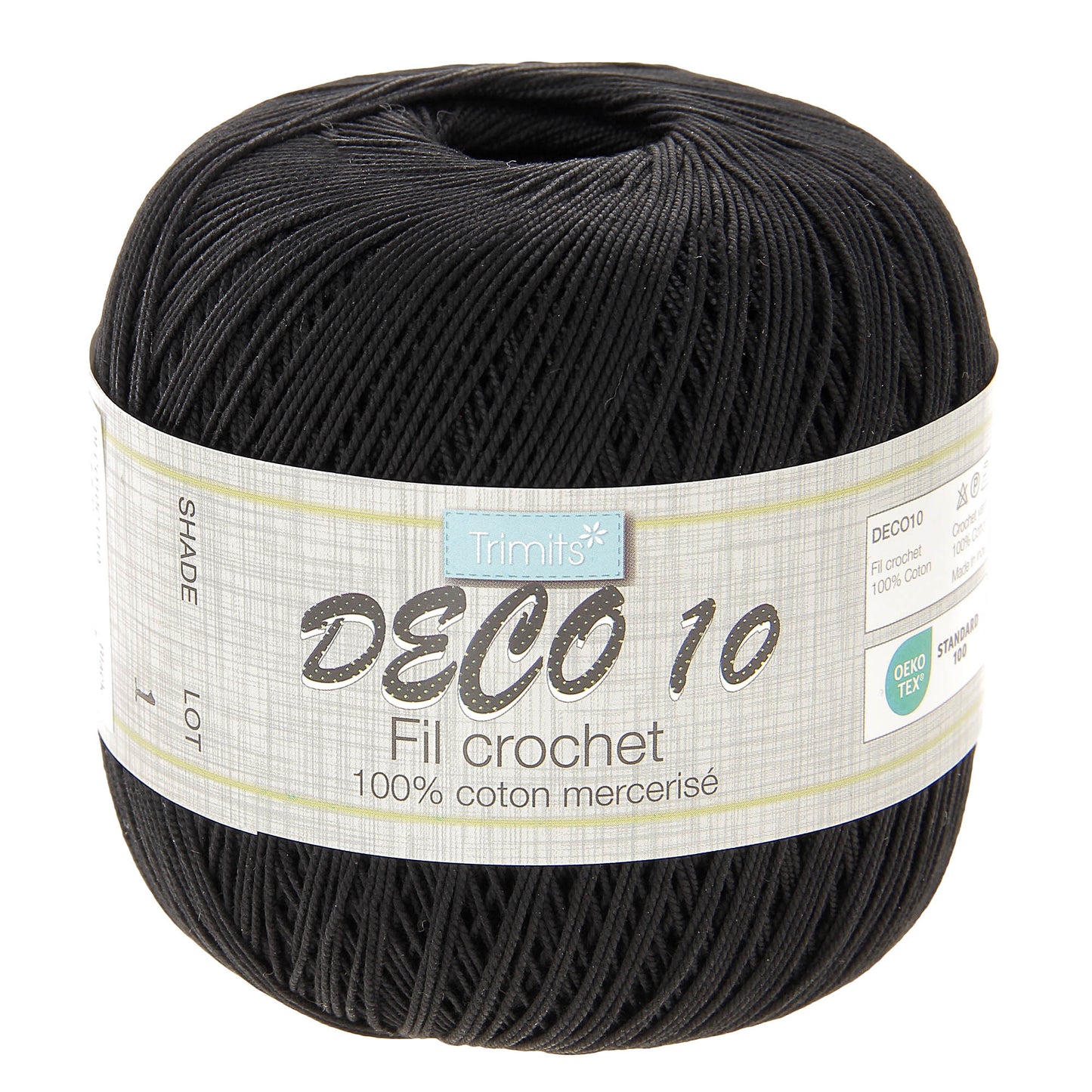 Trimits Deco 10 Mercerised Crochet Cotton