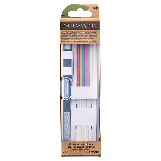 Interchangeable Water-Soluble Chalk Pencil Set