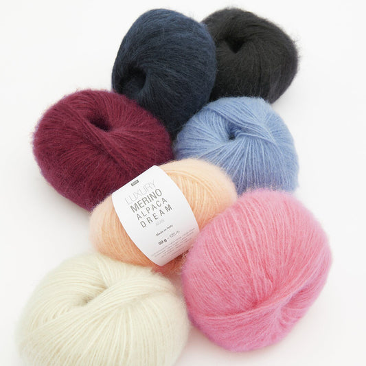 Luxury Merino Alpaca Dream Aran By Rico