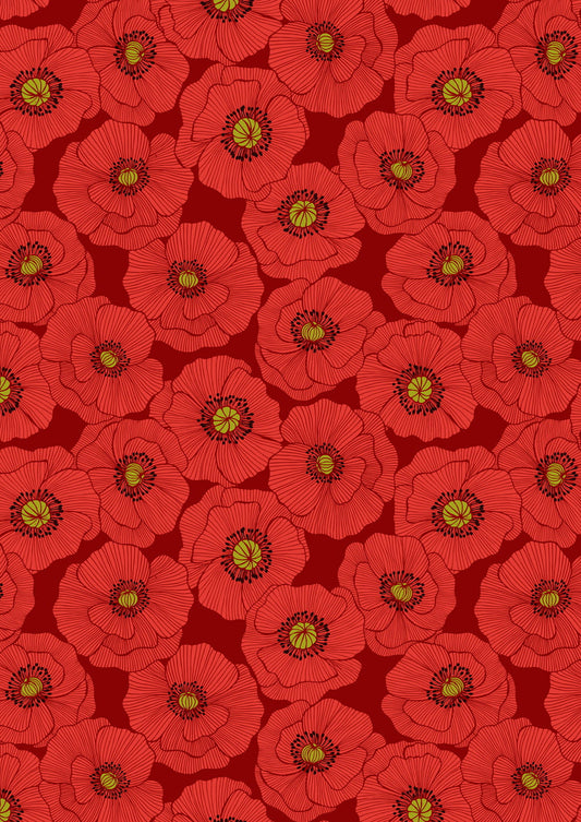 SALE : Poppies by Lewis and Irene