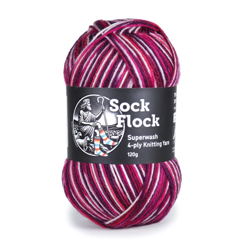 Yarns by Clarke Sock Flock 4ply
