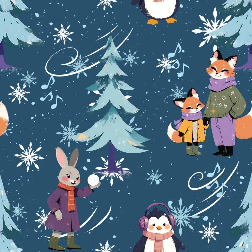Christmas with Cooper by Fin Fabrics