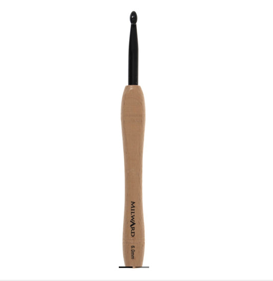 Milward Wooden Handle Crochet Hook