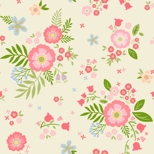 Freddie's Flowers - Fin Fabrics